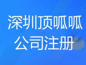 深圳頂呱呱代辦服務全解析 一站式解決公司注冊與代理記賬需求
